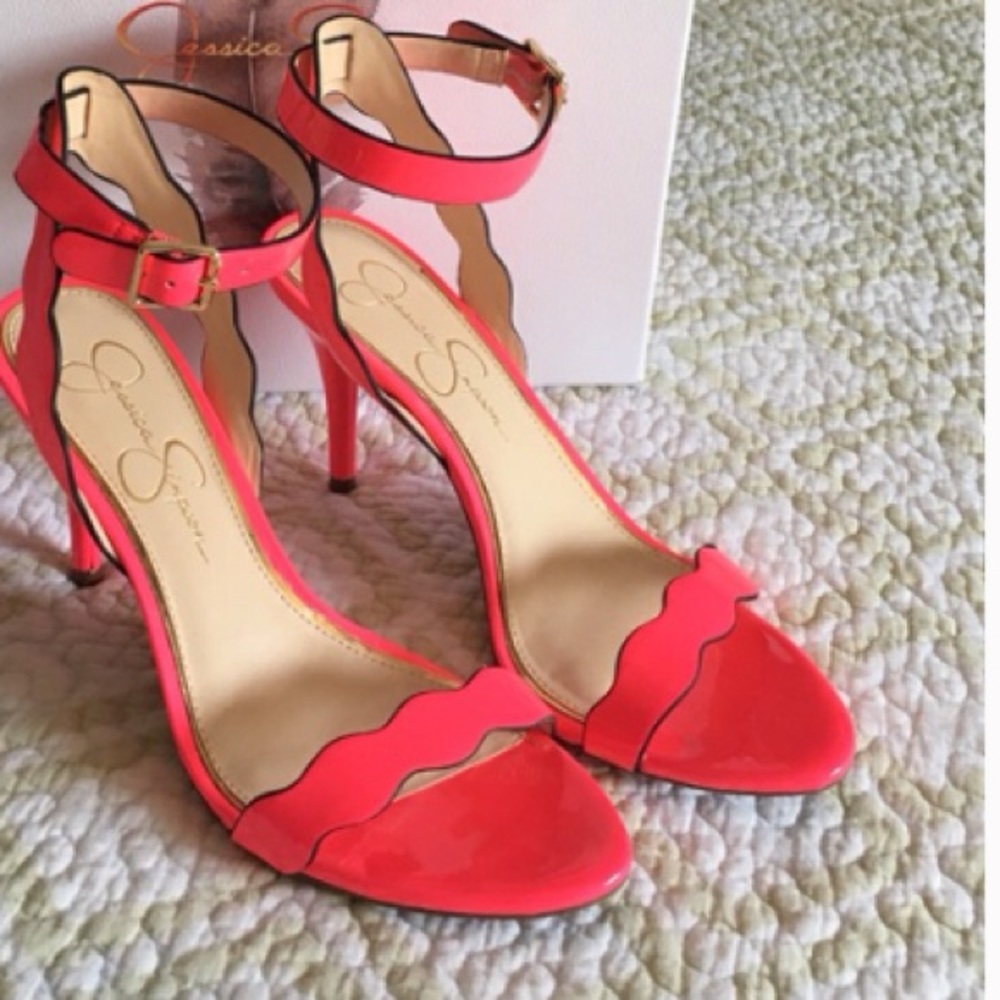 Jessica Simpson Morena Pink Sandals Size 8 LN